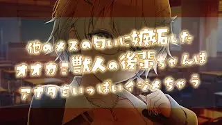 【女性優位】他のメスの匂いに嫉妬した高身長狼獣人の後輩ちゃんが貴方をいっぱいイジメちゃうシチュエーションボイス【バイノーラル/ダミーヘッド/シチュボ】