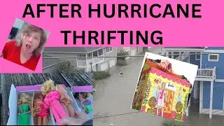 Doll Hunting Aftermath of Hurricane Ian / Shop with me for Vintage Barbie & Toys