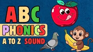 Хотите быстро выучить алфавит? Посмотрите видео Jolly Phonics A-Z | Фонетическая песенка для малы...