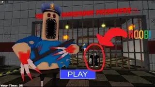 NOOB ESCAPES Barry's.EXE prison STORY OBBY-BOSS BATTLE