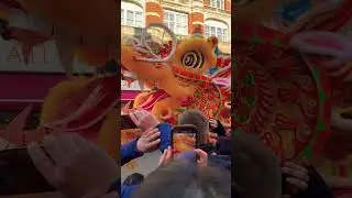 CHINESE NEW YEAR London 2025 Year of the Snake Celebrations 🐍 CNY London  #Shorts