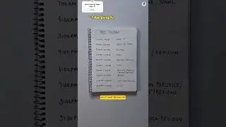 best Time Table for study zone #timetable #timemanagement #study #shorts #dailytasks