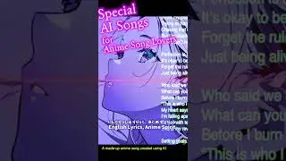 Special AI Songs for Anime Song Lovers [07] #virtualanimesong #anime #animefan #music