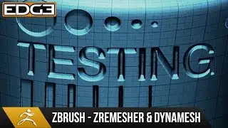 ZBrush Beginner Tutorial  - How to use Dynamesh and ZRemesher Correctly