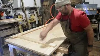 Wallybois demonstration video of a large window shutter construction