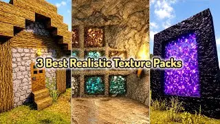 3 BEST Realistic Texture Packs |Patrix vs Optimum vs ModernArch