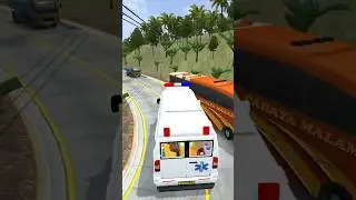 bus simulator indonesia me new map mod apk download #bussid #ambulancegames #shorts