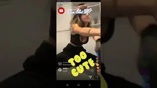 Lea Elui live instagram.6/9/2019. So cute ❤️❤️😘😘😍😍