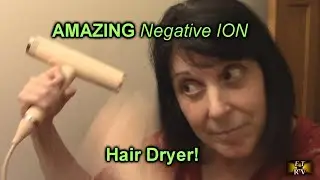 Slopehill Professional Ionic (Negative Ions) Hair Dryer with Brushless Motor and Diffuser