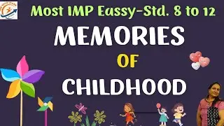 This Essay Will Take You Back to Childhood 😭 | #Memories of Childhood #Eassy #Board Exam 