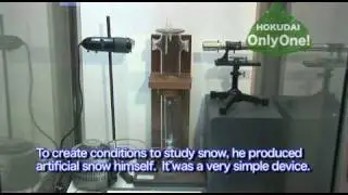 Making Snow Crystals for the First Time in the World- Hokkaido University
