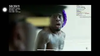 Ray J (extra zesty) scares Kai Cenet in shower