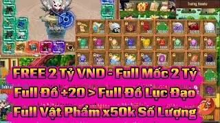 Game Lậu Mới Ra #1460 &ndash; L&agrave;ng L&aacute; Đại Chiến Lậu - FREE 2 Tỷ VND Mốc Nạp - Full Đồ 20 - Full x50k VP