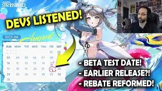Blue Protocol: Star Resonance Devs Listened! EARLIER RELEASE?! | August 1 BPSR News | VB Reacts