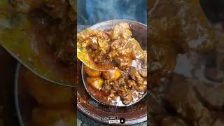 Desi Mutton Curry recipe In Clay Pot 🍲 Village Style Mutton Curry 🔥#shorts#trending #viral