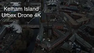 Cinematic Drone 4K Urbex Kelham Island, Sheffield George Barnsley Abandoned Workshops