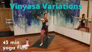 45 Minute Yoga Class - Vinyasa Variations
