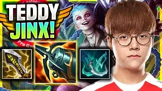 TEDDY IS SO CLEAN WITH JINX! - T1 Teddy Plays Jinx ADC vs Kai'sa! | Season 11