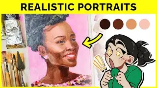 🔴 How to Paint FACES & Skin Tones
