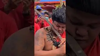 Tatung Dayak Kebal #tatung #capgomeh #singkawang #dayak #cny2025 #tatungsingkawang #fyp #chinese