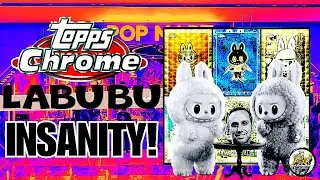 Topps Chrome Labubu Insanity! Preview: 2025 Topps Chrome Labubu 10th Anniversary Box Sets