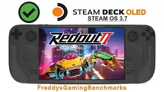 Redout 2 on Steam Deck OLED with Steam OS 3.7