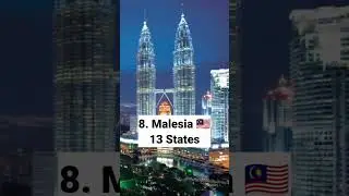 # short Top 10 countries with highest number of states in the world # short video # viral short
