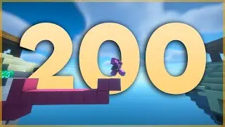 Монтаж из 200 звёзд Bedwars