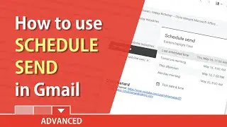 Gmail's Schedule Send by Chris Menard