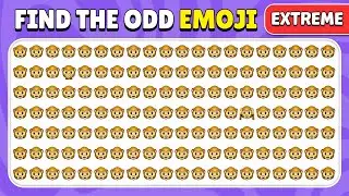 Find the ODD One Out &ndash; Emoji EXTREME Edition 😀😢😡🔥 | 40 Levels | Quiz Bunny