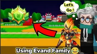 Beating grass shrine but using only Evand Challenge in trainer arena || Blockman Go