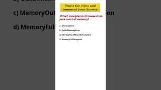 Java Interview Question Part-7