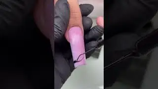 How to do a zebra print design using gel polish | elegancenailsupply  #nailart