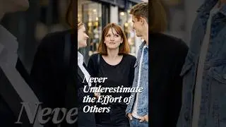 Never Underestimate the Effort of Others #wisdom #mindsetminute #fact #motivation