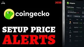 Как создать оповещения о цене криптовалюты на CoinGecko 2026? Инструкция по настройке оповещений ...