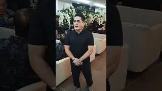 Robert Ortega halos walang pagbabago ang hitsura sa pagbisita sa wake ni Lolit Solis #shorts
