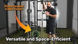 Add Hundreds of exercises to your Home Gym with the Plate Loaded Cable Tower | Bells of Steel