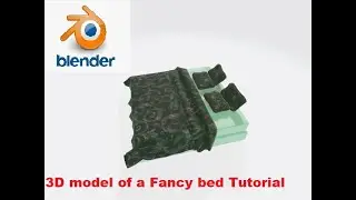 Create a Modern Bed and Blanket in Blender 2.82