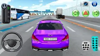 new carGenesis G70 3D Driving Class Purple / Violet for Android gameplay#gameplay #cargame #game 