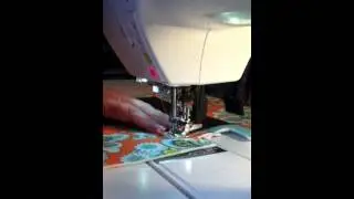 How the Bags are Made: Sewing Vinyl to the Bottom