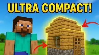 I Built a Starter House So Compact It Should Be Illegal&hellip; !!! | Minecraft pocket edition 2025 