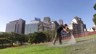 Día Mundial del Reciclaje - Intervención del artista francés Saype