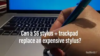 #13 Can a $6 stylus and a trackpad replace an expensive stylus?