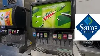 Sam&rsquo;s Club Getting Soda Drink Refills Compilation ASMR POV Weird Soda Mixes