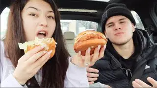 NEW HOUSE UPDATE + Burger Kings NEW Chicken Parmesan Sandwich | Taste Test