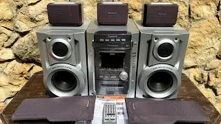 Музыкальный центр Panasonic SA-AK600. Bluetooth модуль BLS-B21.