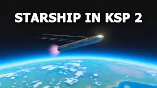 KSP 2 STARSHIP: Building & Flying to the MUN! [Kerbal Space Program 2 Gameplay]
