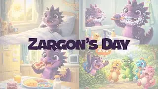 Zargon&rsquo;s Daily Routine | Morning, Playtime & Bedtime 🦖