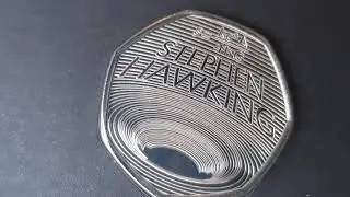 Stephen Hawking UK 2019 Brilliant Uncirculated 50p