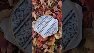 Goodbye autumn! ❤️ #embroidery #handembroidery #autumn #autumncolors #fall #leaves #chill #happy